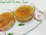 Vegetable-chicken soup
