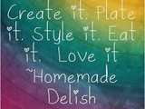 Homemade Delish Quote