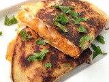 Jacked sweet potato quesadilla