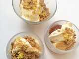 No Bake Mascarpone cheesecake in a cup