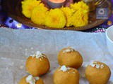 Atta Besan Ladoo, How to make Besan Atta Laddu Recipe | Wheat and Chickpea Flour Balls