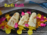 Barfi Kulfi Recipe, How to make Leftover Barfi Ice Cream | How To Use Leftover Mithai