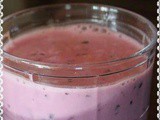 Black-Grape Lassi Recipe