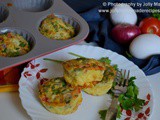 Breakfast Egg Muffins, How to make Easy Egg Muffins | Baked Egg Muffins with Veggies