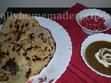 Butter Naan Recipe, How to make Butter Naan Recipe on Tawa