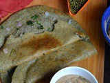 Green Gram Dosa and Peanut Chutney, How to make Moong Dal Dosa Recipe | Healthy Protein Packed Breakfast