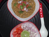 Matar Chaat Recipe, How to make Matar Kulcha | Dried Peas Potage Recipe