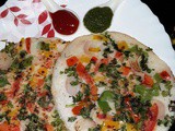 Mixed Vegetable Uttappam Recipe, How to make Vegetable Uthappam Recipe