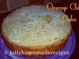 Orange Chiffon Cake, Orange Cake Recipe