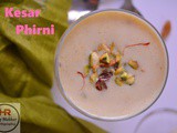 Phirni Recipe, How to make Kesar Phirni Recipe | Rice Pudding with Pistachio and Saffron