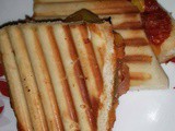 Pizza Grilled Cheese Sandwich Recipe, How to make Grilled Cheese Sandwich Recipe
