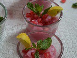 Pomegranate Granita Recipe, How to make Creamy Pomegranate Granita