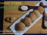 Toasted Sesame Barley Cookies, How to make Sesame Barley Cookies with Ginger