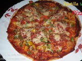 Tortilla Pizza Recipe, How to make Tortilla Wrap Pizza Recipe