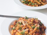 Savory Pasta With Chickpeas