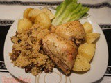 Christmas stuffed chicken / Χριστουγενιατικο Κοτοπουλο γεμιστο