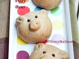 Almond wholewheat Piggy buns & loaf