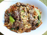 Beef Hor Fun (Beef Stir Fry Rice Noodle)