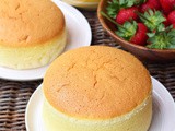 Butter Vanilla Sponge Cake