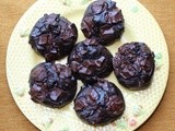 Dairy free Double Chocolate Avocado cookies