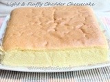 Light Chedder Cheesecake