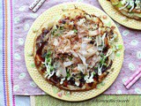 Okonomiyaki (Cabbage pancake)