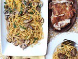 Porcini Mushroom Cream Pasta