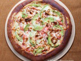 Seafood Pizza On Wholewheat Sweet Potato Crust