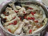 Steamed Herbal Chicken Drumlets