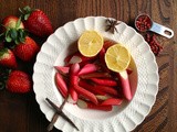 Rhubarb and strawberry compote recipe