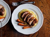Roasted duck breast and fig butter, recipe