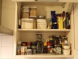 Opbergproblemen in mijn culinaire danszaal