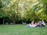 The first picnic on a graveyard