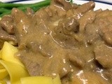 Beef Stroganoff