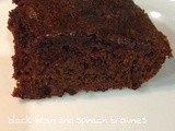Black Bean and Spinach Brownies