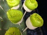 Caramel Apple Marshmallow Pops