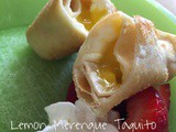 Lemon Merengue Taquitos