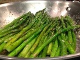 Pan a Roasted Dilled Asparagus