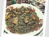 Black Risotto with Cuttlefish from the Aegean Islands (Σουπιοπίλαφο)