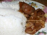How to cook adobong balat ng baboy (pork skin adobo)