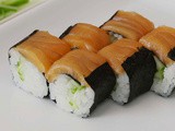 Salmon Maki Sushi with a Twist