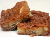 Apple blondies