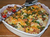 Bacon, egg & cheese breakfast casserole