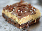 Bacon Peanut Butter Cheesecake Brownies