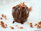 Bacon Sea Salt Cookie Dough Truffles