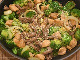 Beef and Chicken Stir Fry