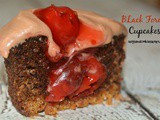 Black Forest Stuffed Cupcakes