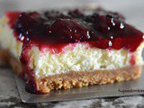 Blackberry Cheesecake Bars