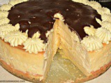 Boston Cream Pie Cheesecake