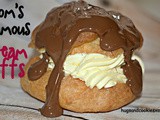 Boston Cream Pie Cream Puffs